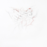 Needlework IV -  Gemengde technieken op papier - 60 x 60 cm - 2013