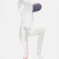 Zonder titel - Potlood, aquarel op papier - 29 x 20 cm - 2013
