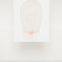 Zonder Titel - Rijstpapier, linnen, aquarel op papier - 140 x 100 cm - 2014